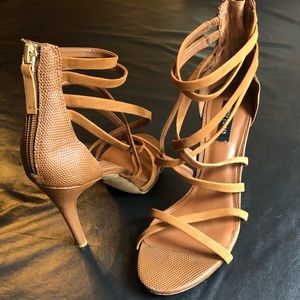 Ladies strappy heels